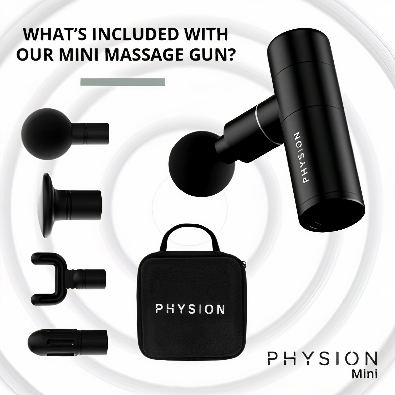 PHYSION MINI MASSAGE GUN - Body Massager